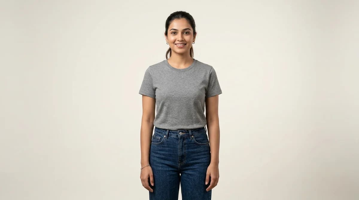 AI-generated T-Shirt product photography example